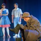 Foto Rakvere Teatri lavastusest "Sirli, Siim ja saladused", fotograaf Kalev Lilleorg