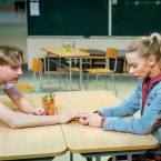 Foto Rakvere Teatri lavastusest "Klassis", fotograaf Kalev Lilleorg