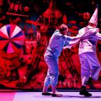 Foto Rakvere Teatri lavastusest "Kessu ja Tripp", fotograaf Kalev Lilleorg